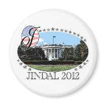 Jindal White House 2012 Refrigerator Magnets