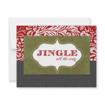 Jingle All the Way Invitation