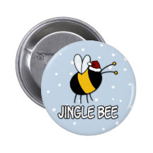 jingle bee pinback buttons