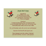 Jingle Bell Fudge Postcard