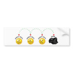 Jingle Bell, Jingle Bell, Jingle Bell, Rock! Bumper Stickers
