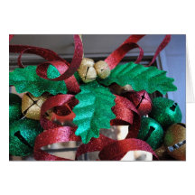 Jingle Bells Mistletoe Card
