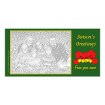 Jingle Bells Photo Card Template photo cards