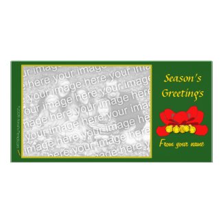 Jingle Bells Photo Card Template