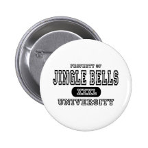 Jingle Bells University Button