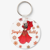 Jingle Belly Dancer Keychain