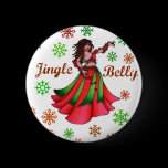 Jingle Belly Dancer Original Art Buttons