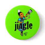 Jingle  Dress Dancer Pinback Button