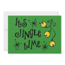 Jingle Time Custom Holiday Invitation