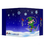 Jinglz™ Jingle Bell Elf binder