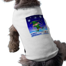 Jinglz™ Jingle Bell Elf dog shirt