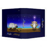 Jinglz™ Jingle Bell Lamb & Baby Jesus binder