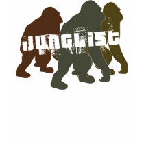 Jinn.Fire Nu Junglist t-shirts