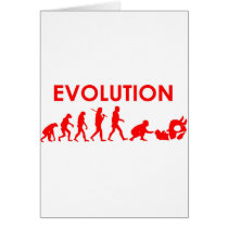 Jiu Jitsu Evolution Greeting Card