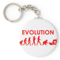 Jiu Jitsu Evolution Keychain