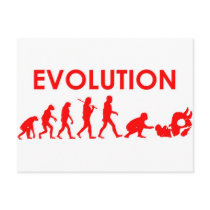 Jiu Jitsu Evolution Postcard