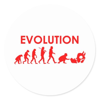 Evolution Sticker