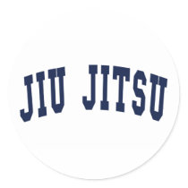 Jiu Jitsu Round Sticker