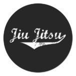 Jiu Jitsu Round Stickers