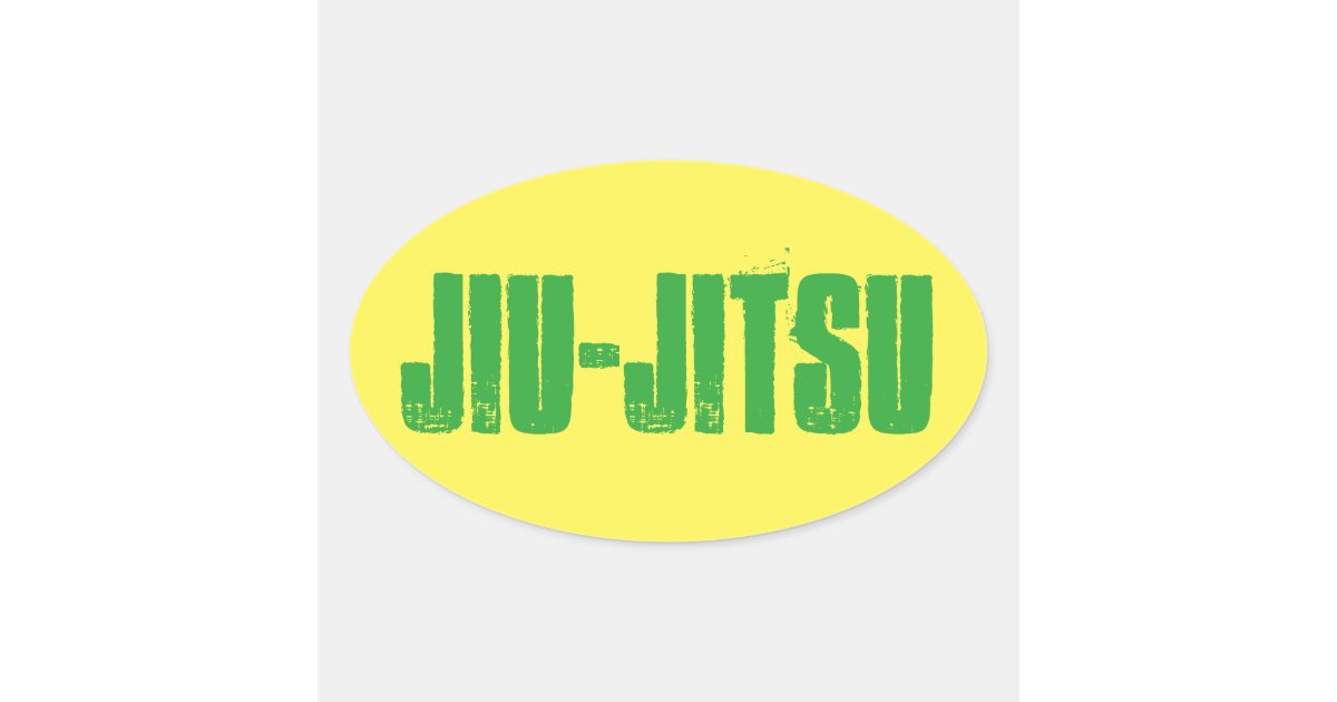 Jiu Jitsu Sticker Zazzle