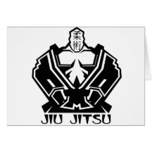 Jiu Jitsu - The Fighter Prepares Greeting Cards