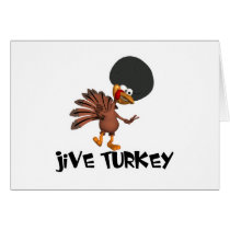 Jive Turkey Greeting Cards