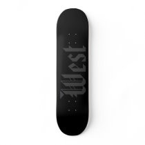 JJ Skate BLACKOUT West board model skateboards