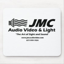 JMC LOGO with Slogan and web lll mousepads