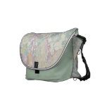 JNS Dusty Floral Print Messenger Bag