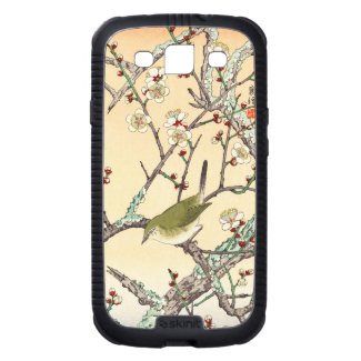 Jo Bird on Plum Branch shin hanga japanese art Galaxy SIII Covers