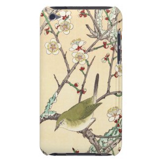 Jo Bird on Plum Branch shin hanga japanese art Barely There iPod Case