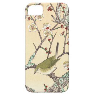 Jo Bird on Plum Branch shin hanga japanese art iPhone 5 Case
