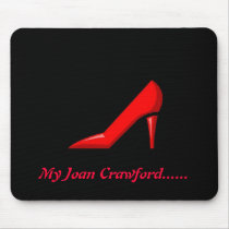 Joan Crawford... Mousepad by astarzmom Joan Crawford... Mousepad