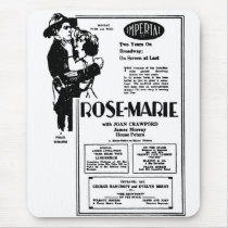 Joan Crawford Rose-Marie 1928 Mouse Mat