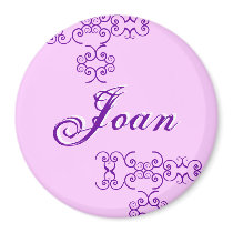 Joan Designer Name II Magnet