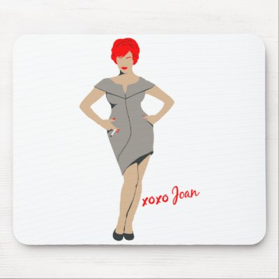 Joan Mouse Pad by Zerotees
