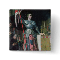 Joan of Arc  at the Coronation of King Charles Pin