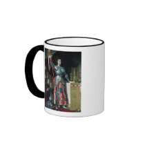 Joan of Arc  at the Coronation of King Charles Coffee Mug