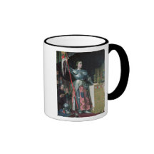 Joan of Arc  at the Coronation of King Charles Coffee Mug