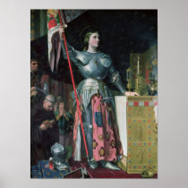 Joan of Arc  at the Coronation of King Charles Posters