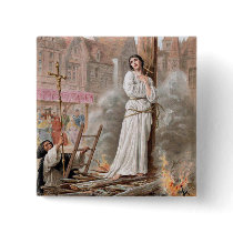 Joan of Arc button