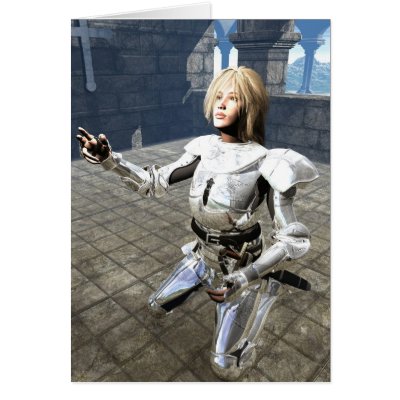 Joan of Arc Card by jasonmit