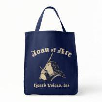 Joan of Arc Heard Voices Bags