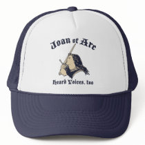 Joan of Arc Heard Voices Hat