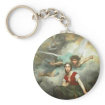 Joan of Arc Keychain