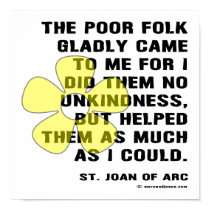 Joan of Arc Kindess posters