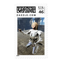 Joan of Arc Postage Stamps