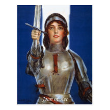Joan of Arc Postcard