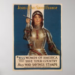 Joan of Arc Saved France posters