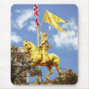 Joan of Arc statue, New Orleans, Louisiana mousepads